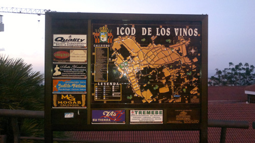 Icod de los Vinos в миниатюре