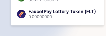 фаусетпей добавил faucetpay lottery token