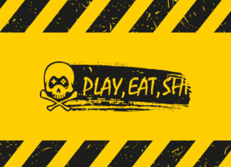 play, eat, shit